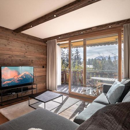 Apartment Etrier Crans-Montana Buitenkant foto